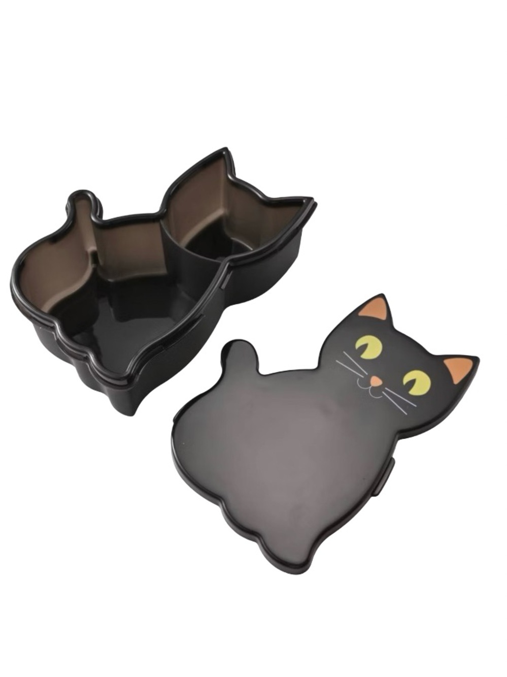 CWC Black Cat Halloween Personal Sized Snack Box Food Storage Container - Picture 3 of 3